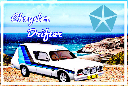 The Chrysler Drifter Panel Van at the beach