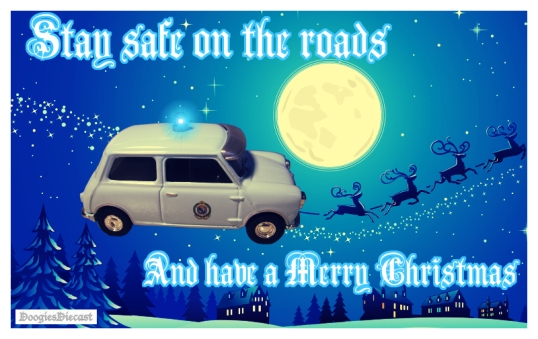 Stay safe on the roads. Merry Christmas. NSW Police Mini 