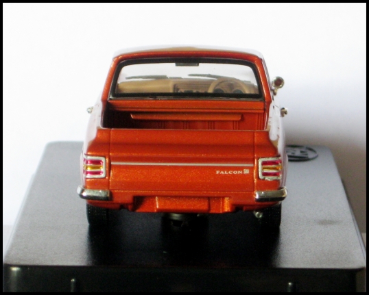 The rear/tailgate of the 1969 Falcon XW ute - click this picture for a larger view