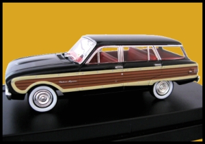 The Black 1962 Ford Falcon XL Squire Wagon by Trax